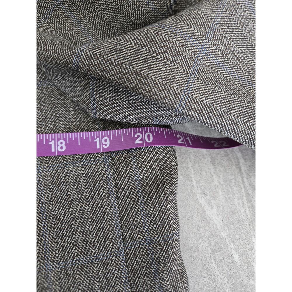 Arya Pure Wool Tweed Blazer Jacket Sport Coat Sz 42 R France - Picture 12 of 16